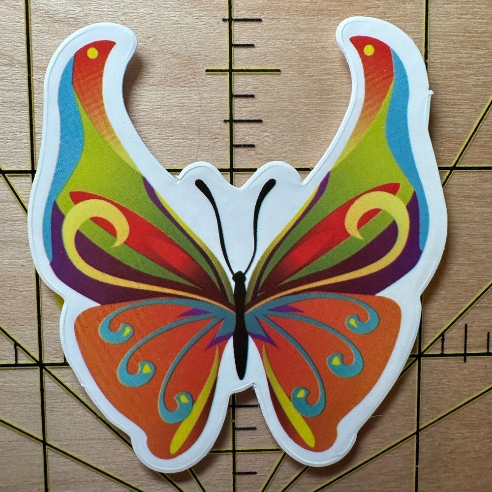 💜13/$13 +Bundle Sticker Sale | Butterfly Animal Waterproof Sticker